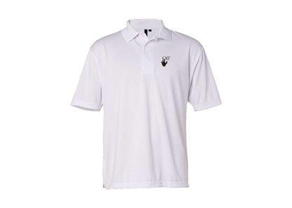 Men's Off-White Hand Sierra Pacific Moisture Free Mesh Polo