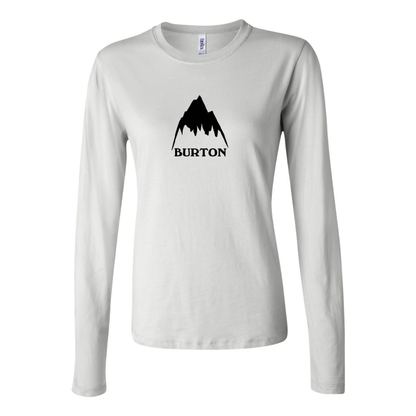 BELLA CANVAS Women’s  Burton Mountain  Jersey Long Sleeve Tee