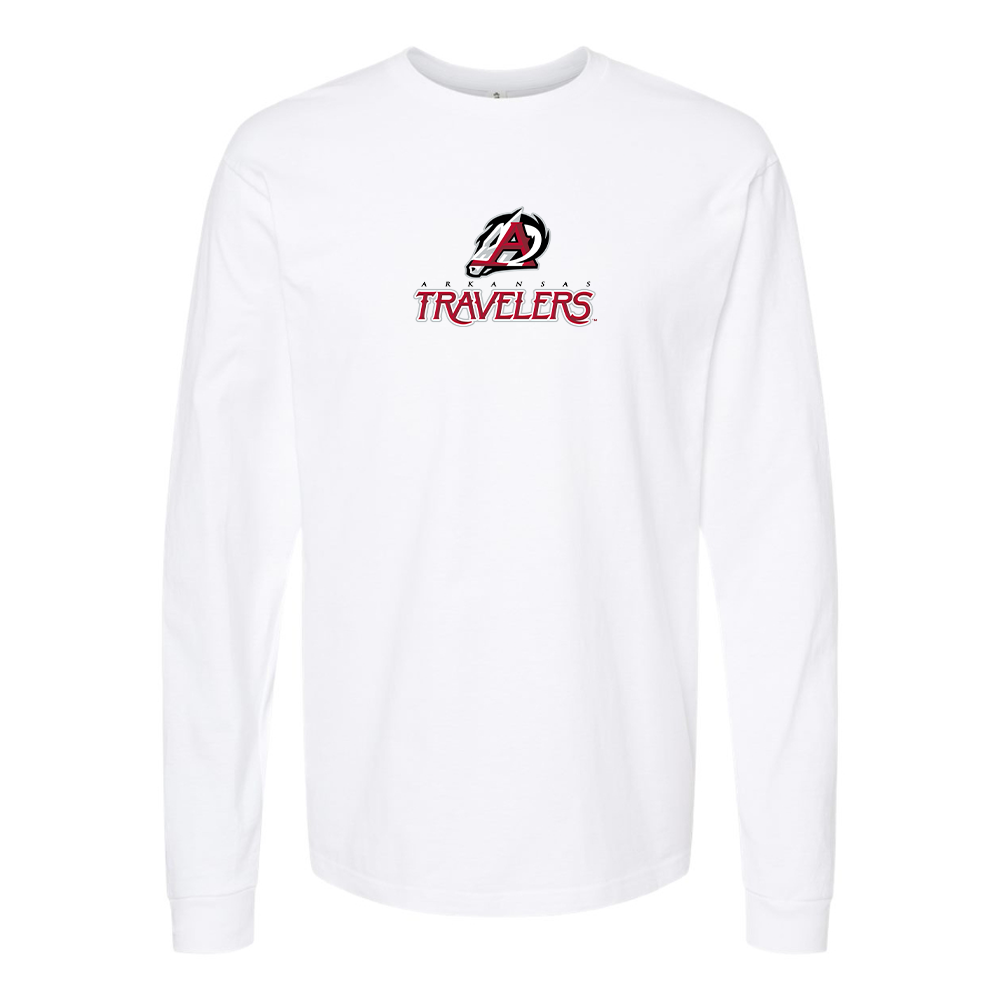 Youth Arkansas Travelers Logo Cotton Long Sleeve T-Shirt
