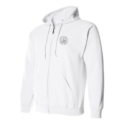 Men's Happy Mammoth Logo Zipper Hoodie