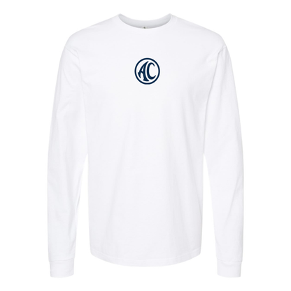 Men's AC Logo Cotton Long Sleeve T-Shirt