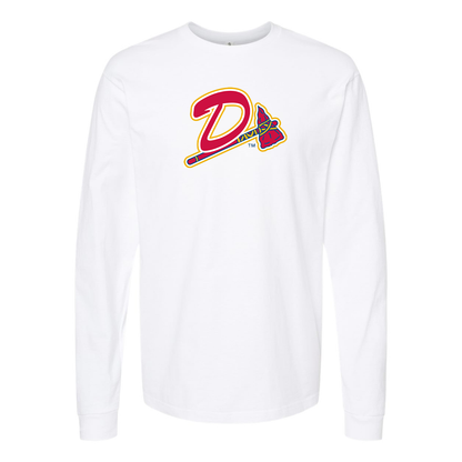 Youth Danville Braves Logo Long sleeves