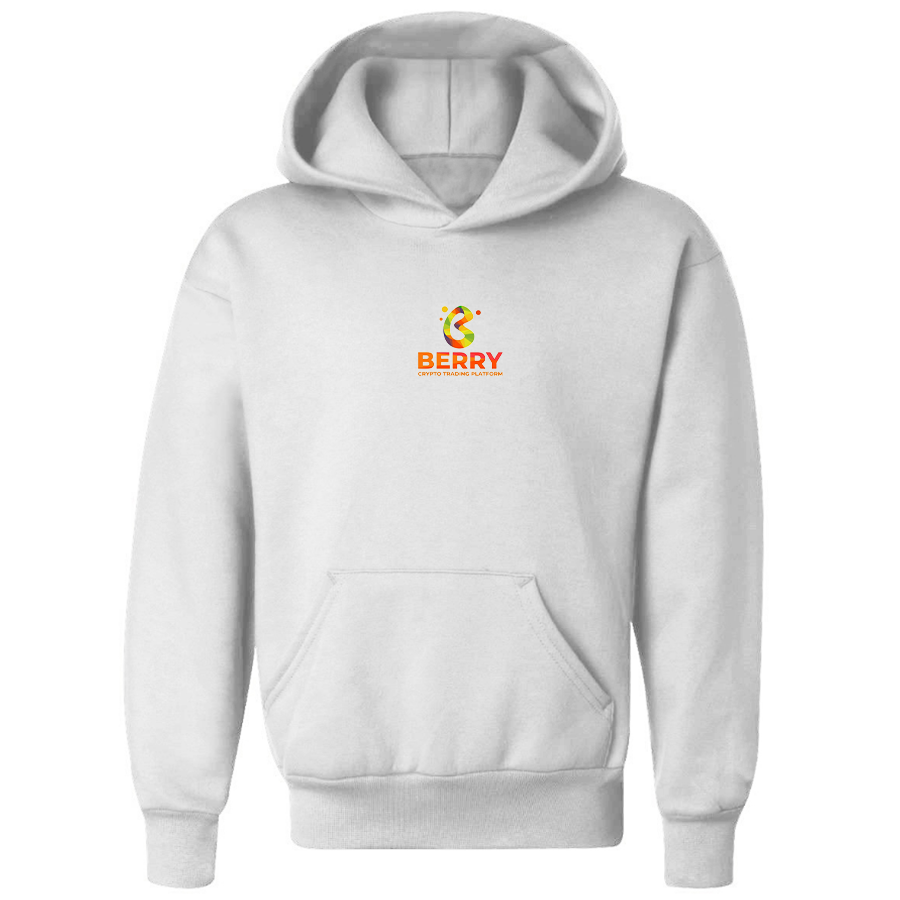 Youth Berry  Logo Pullover Hoodie