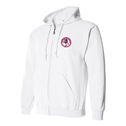 Men's Buffalo Bisons Logo Zipper Hoodie