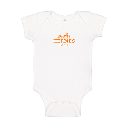 Hermès Logo Baby Romper Onesie