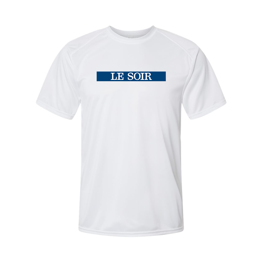 Men's Le soir Logo Polyester T-Shirt