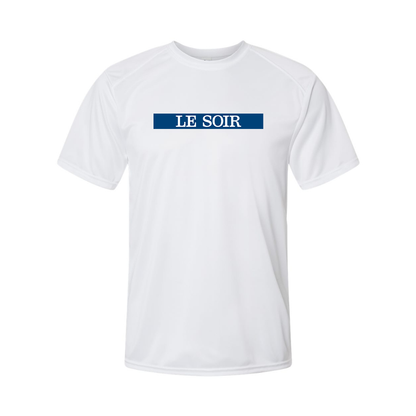 Men's Le soir Logo Polyester T-Shirt