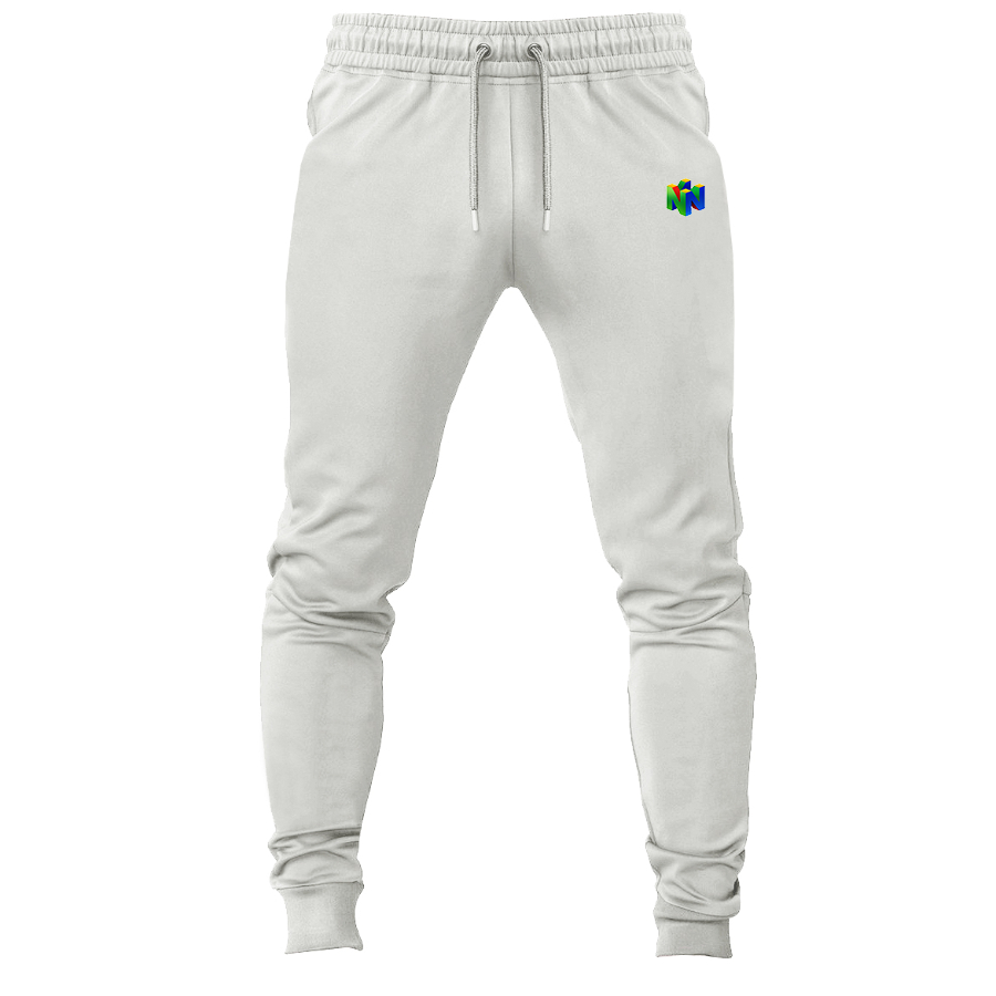 Men's Nintendo N64  Logo Sweatpants Joggers