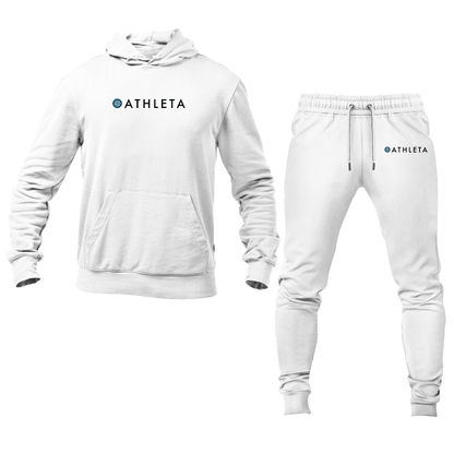 Men's Athleta Logo Hoodie Joggers Set
