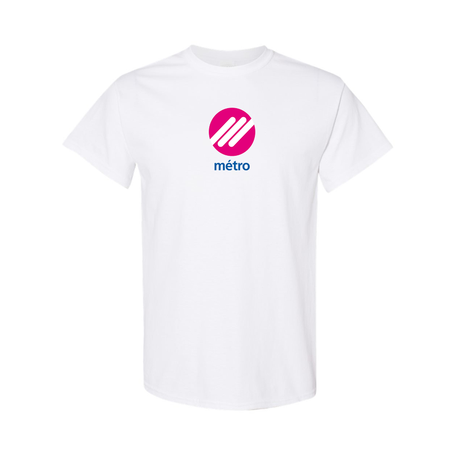 Men's Lausanne Métro Logo  Cotton T-Shirt