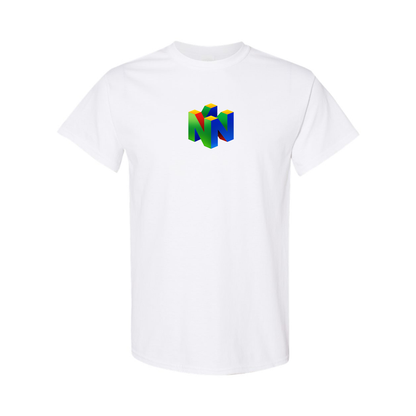 Men's   Nintendo N64  Logo Cotton T-Shirt