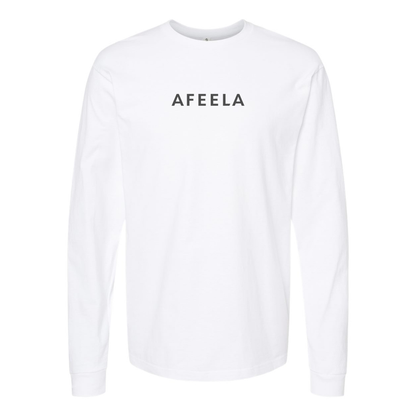 Men's Afeela  Logo Cotton Long Sleeve T-Shirt