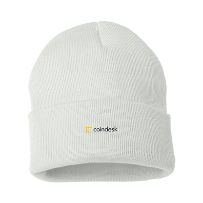 CoinDesk Logo Beanie Hat