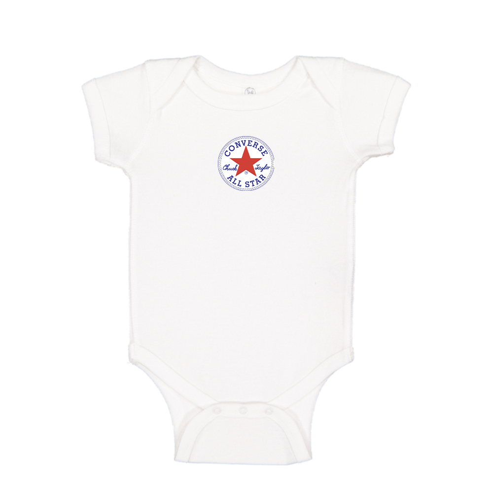 Chuck Taylor All Star Logo Baby Romper Onesie