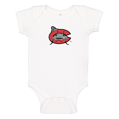Carolina Mudcats Logo Baby Onesie Romper