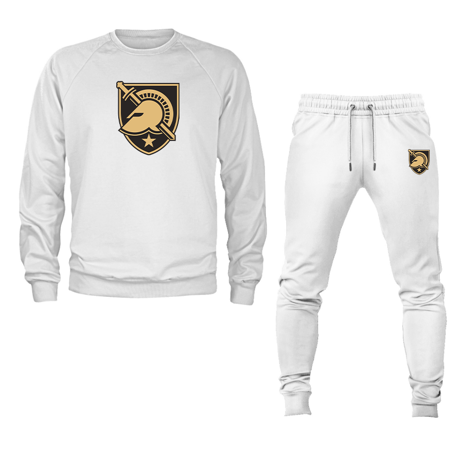 Men's  Army Black Knights  Crewneck Sweatshirt Joggers Suit