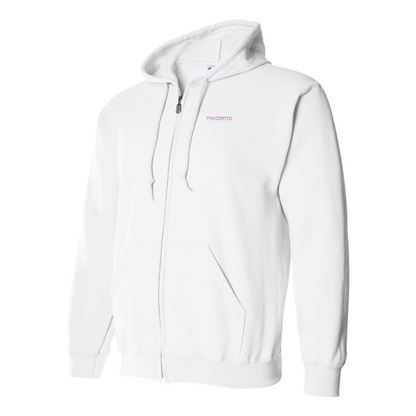 Men's Moderna Logo Zipper Hoodie