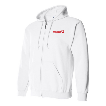 Men's ScreamingO Logo Zipper Hoodie
