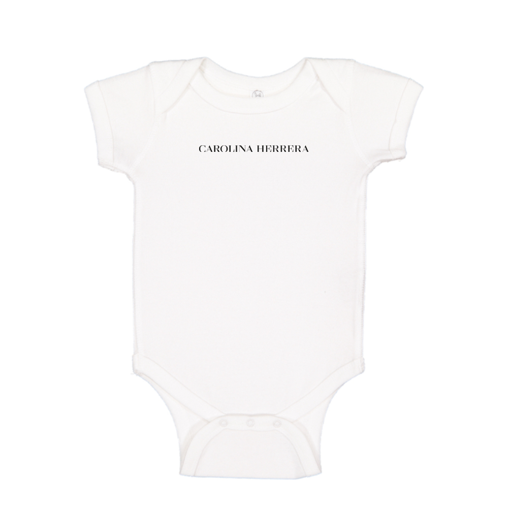 Carolina Herrera Logo Baby Romper Onesie