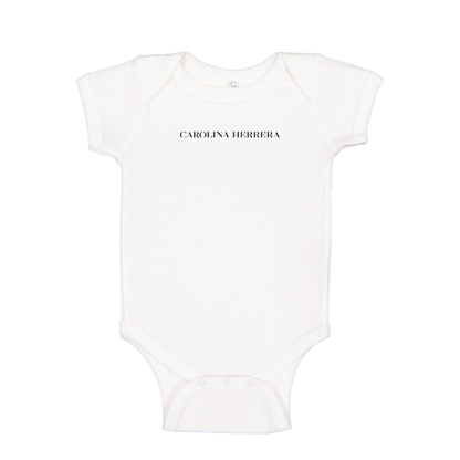 Carolina Herrera Logo Baby Romper Onesie