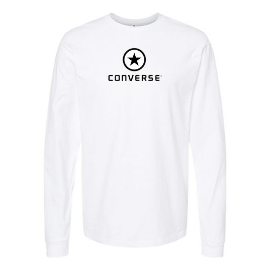 Youth Converse Logo Cotton Long Sleeve T-Shirt