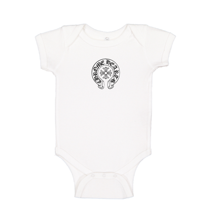 Chrome Hearts Logo Baby Romper Onesie