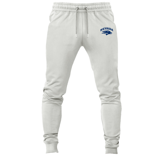 Men's Nevada Wolf Pack Logo Joggers Sweatpants