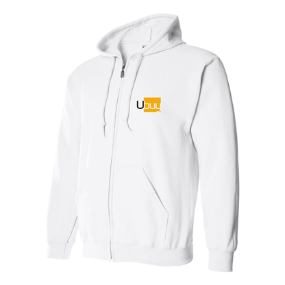 Men's Ubuy Logo Zipper Hoodie