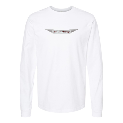 Men's Austin Healey  Logo Cotton Long Sleeve T-Shirt