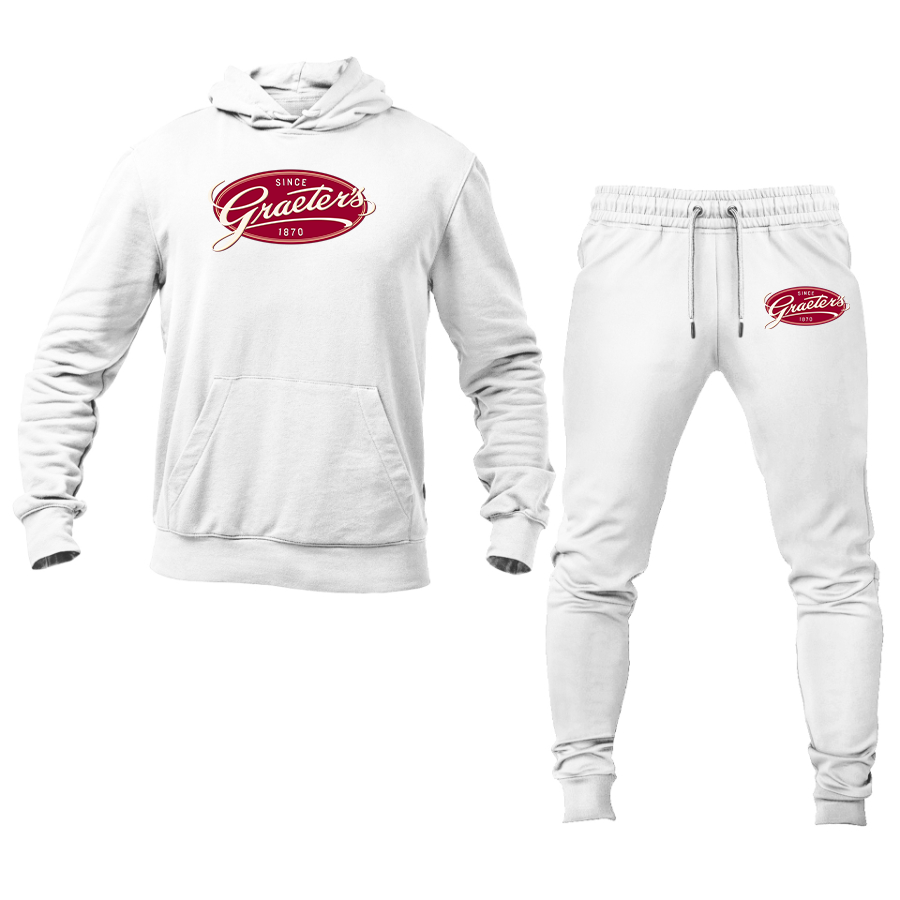 Men's Graeters  Logo Hoodie Joggers Set