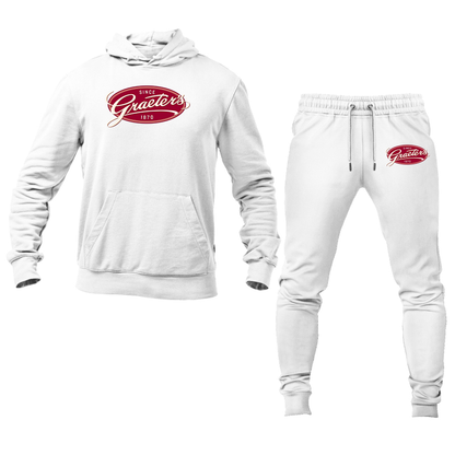 Men's Graeters  Logo Hoodie Joggers Set