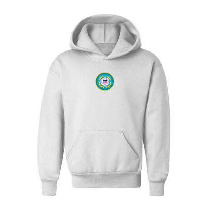 Youth Coast Guard Logo Pullover Hoodie