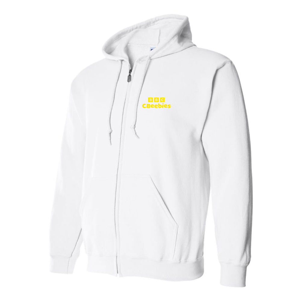 Men's CBeebies Logo Zipper Hoodie