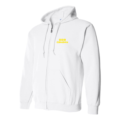 Men's CBeebies Logo Zipper Hoodie