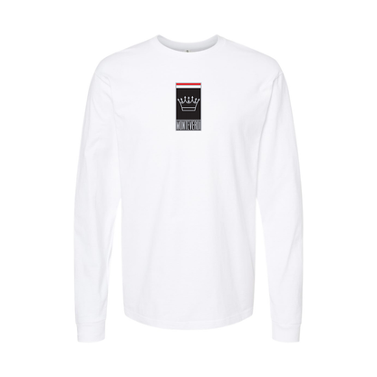 Youth Monteverdi Logo Cotton Long Sleeve T-Shirt