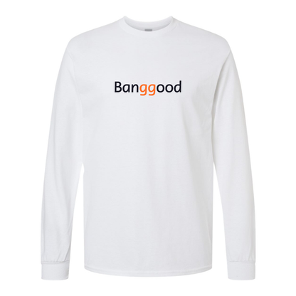 Men's  Banggood  Gildan Heavy Cotton Long Sleeve T-Shirt