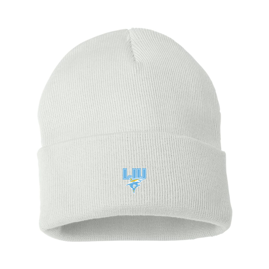 LIU Brooklyn Blackbirds Logo Beanie Hat