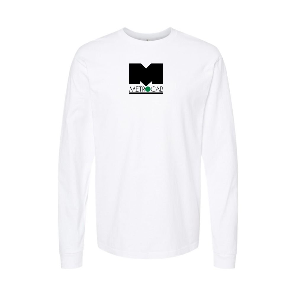 Youth Metrocab Logo Cotton Long Sleeve T-Shirt
