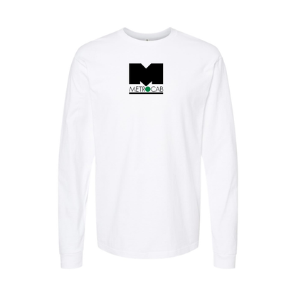 Youth Metrocab Logo Cotton Long Sleeve T-Shirt