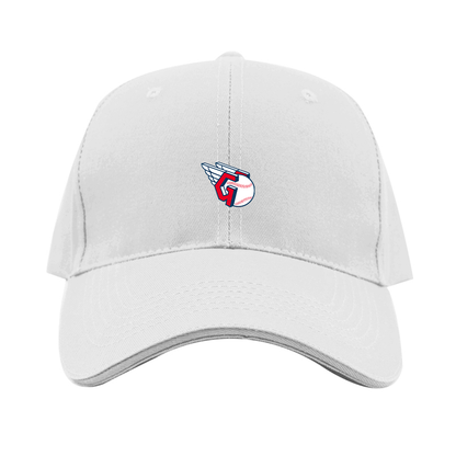 Cleveland Guardians  Logo  Dad Baseball Cap Hat