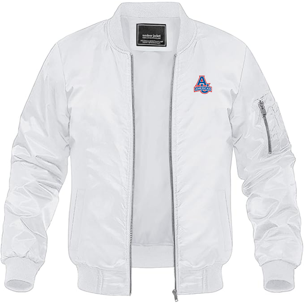Men's  American Eagles  Lightweight Bomber Jacket Windbreaker Softshell Varsity Jacket Coat