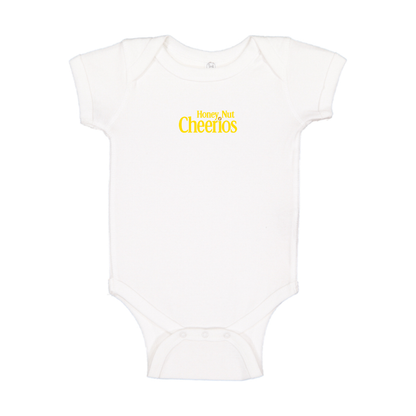Honey Nut Cheerios Logo Baby Romper Onesie