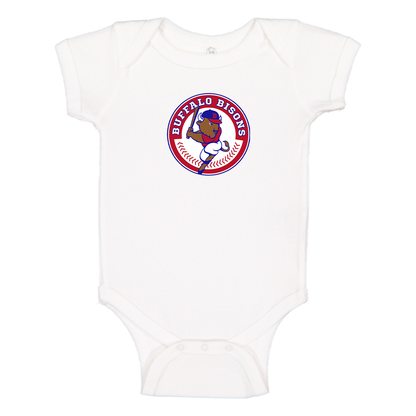Buffalo Bisons Logo Baby Onesie Romper