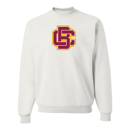 Men's  Bethune Cookman Wildcats JERZEES NuBlend Crewneck Sweatshirt