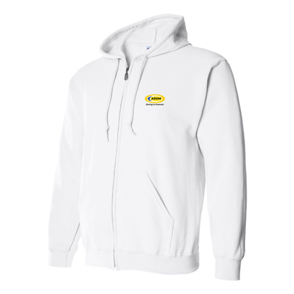 Men's  Adam Motors  Logo Zipper Hoodie