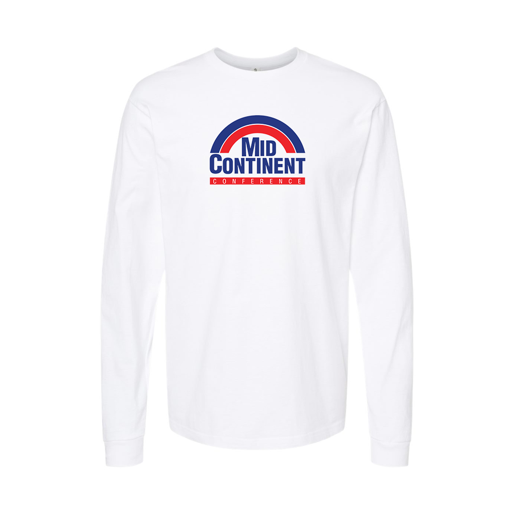 Men's Mid Continent Conference Logo Long Sleeve T-Shirt