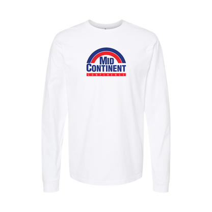 Men's Mid Continent Conference Logo Long Sleeve T-Shirt