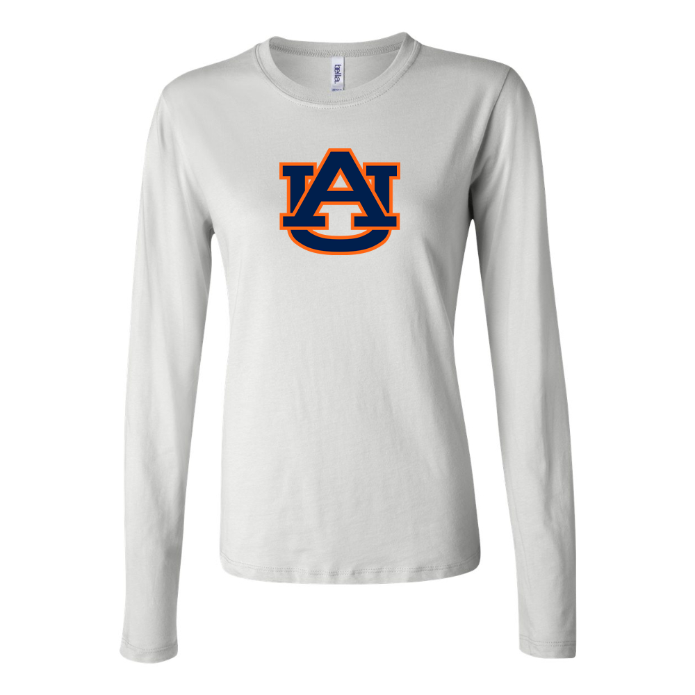 BELLA CANVAS  Auburn Tigers Jersey Long Sleeve Tee