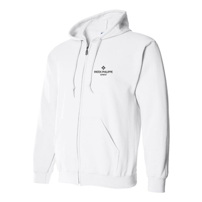 Men's  Patek Philippe  Logo  Zipper Hoodie