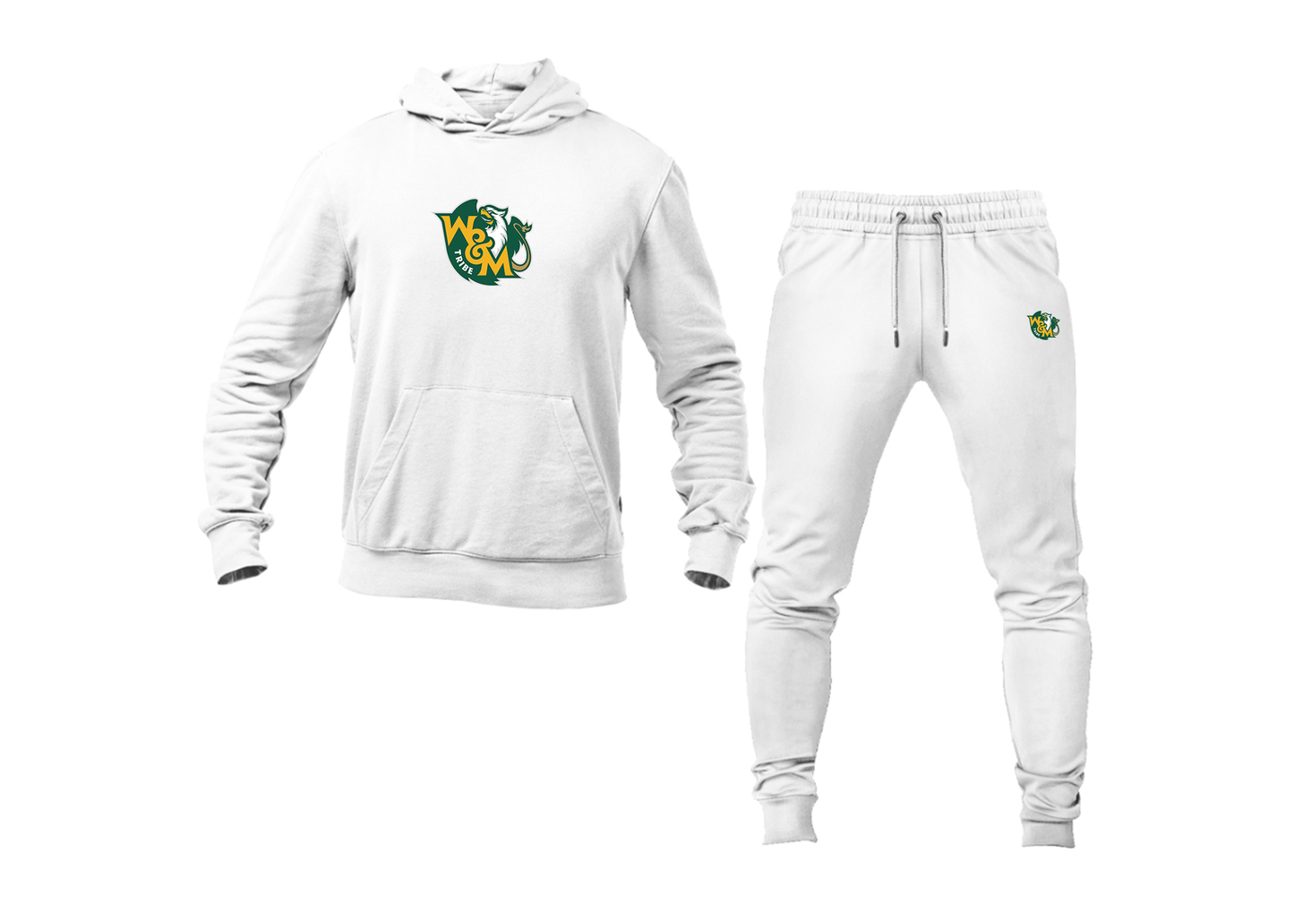 Men's William and Mary Tribe Hoodie Joggers Set